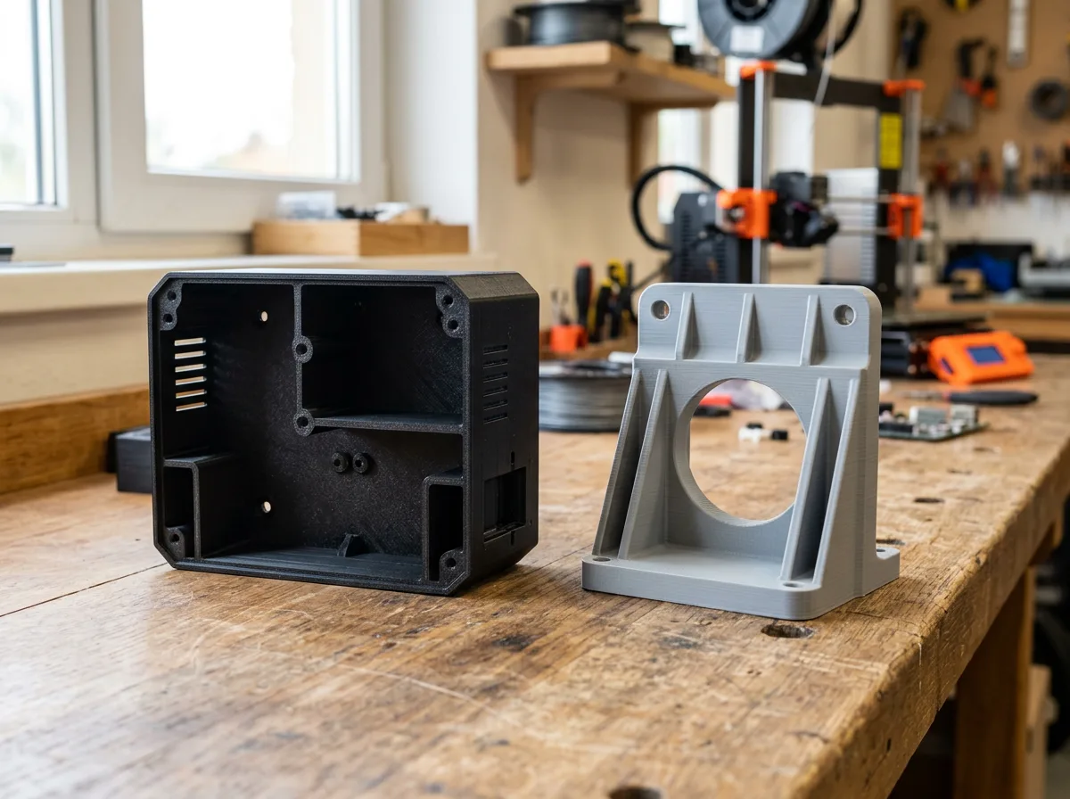 Pieza industrial impresa en 3D en ABS / ASA
